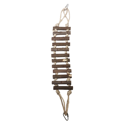 Natural Wood Rope Ladder - Small