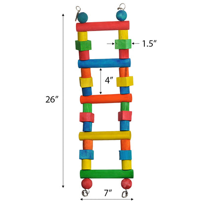 Small Multicolored Wooden Ladder