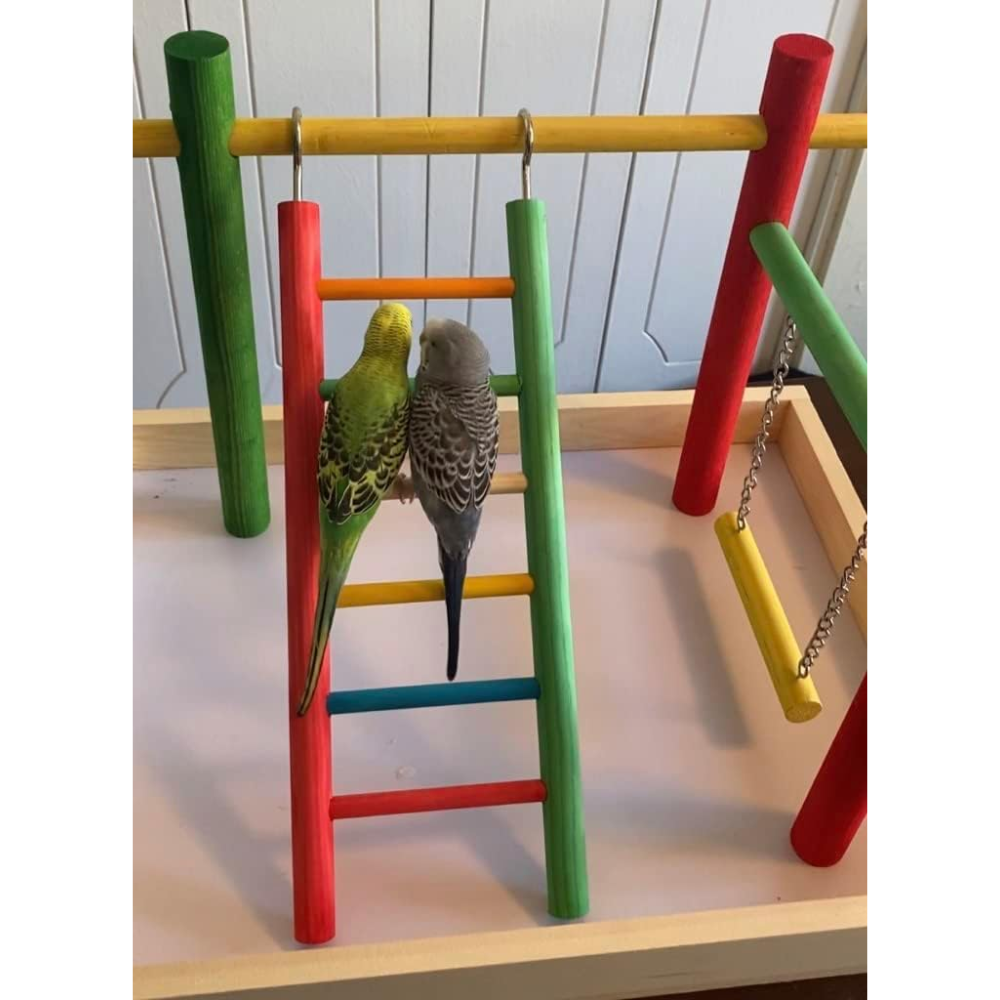 Large Wood Table Top Play Station (Without T-Perch) - 20"x15"x14"