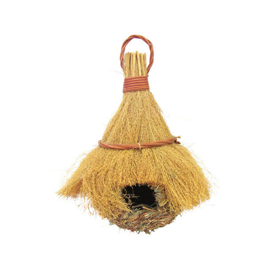 Hanging Natural Finch Nest Medium