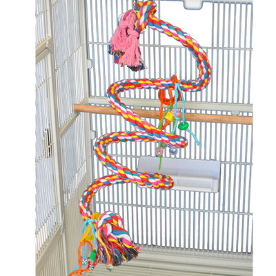 FANCY Medium Cotton Rope Boing with Bell