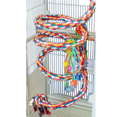 FANCY Large Cotton Rope Boing with Bell