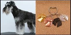 New Cute Greyhound Dog Animal Purse Handbag Handmade Pendant Keychain For Bag Car Women Men Key Ring Love Jewelry K137