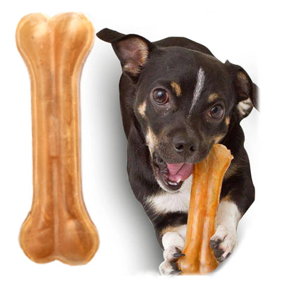Bite Resistant Puppy Big Dog Cowhide Bone Clean Teeth Pet Dog Snack Food for Small Medium Large Dogs Pitbull Chew Pets Supplies