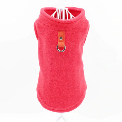 Solid Color Cat Clothes Winter Soft Kitten Sweater Sphinx Cat Fleece Vest Jacket for Small Medium Cats