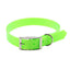 New Fashion Pet Dog Collar High Quality TPU + Nylon Waterproof Deodorant Resistant Dirt Easy Clean Collars 7 Colors Pet Supplies