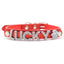 Custom Pet Name Dog Collar Luxury Rhinestone Letter Adjustable Personalized Blingbling Leather Dog Cat Collar Small Medium Dogs