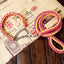 Heavy Duty Pet Dog Collar Leash Set Adjustable Obedience P Chain Collar Nylon Dog Leash Strap Lead Rope for Medium Large Dogs