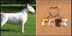 New Cute Greyhound Dog Animal Purse Handbag Handmade Pendant Keychain For Bag Car Women Men Key Ring Love Jewelry K137