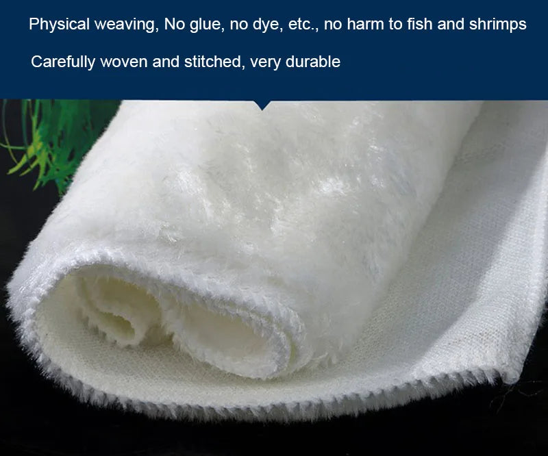 Aquarium Filter Reuse Wash Filter Magical Blanket Bag Pad Biochemical Biological Filtration Clean for Fish Tank Accessories