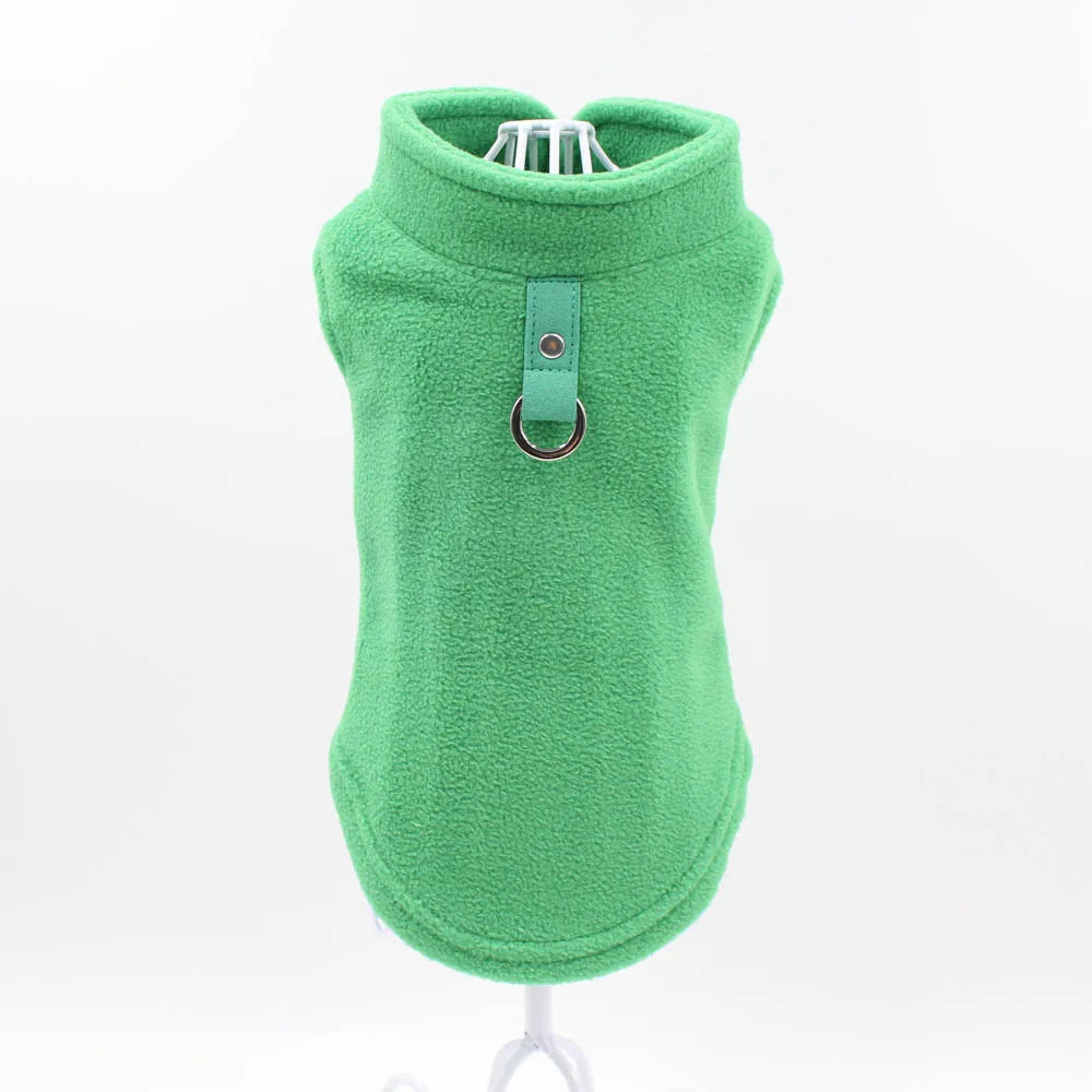 Solid Color Cat Clothes Winter Soft Kitten Sweater Sphinx Cat Fleece Vest Jacket for Small Medium Cats