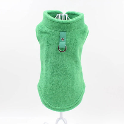 Solid Color Cat Clothes Winter Soft Kitten Sweater Sphinx Cat Fleece Vest Jacket for Small Medium Cats