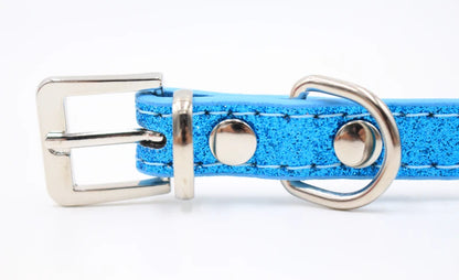 Custom Pet Name Dog Collar Luxury Rhinestone Letter Adjustable Personalized Blingbling Leather Dog Cat Collar Small Medium Dogs
