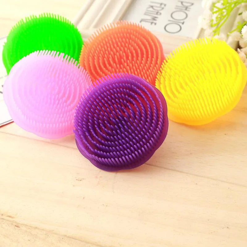 Pet Dog Cat Bath Brush Comb Cute Lovely Fur Grooming Massage Device Colorful Round Hair Brushes best selling products dogs