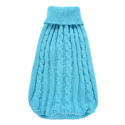 8 Colors Puppy Dog Sweater for Small Dogs Winter Warm Pet Dog Clothes for Yorkshire Chihuahua Pullover Pets Clothing ropa perro