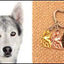 New Cute Greyhound Dog Animal Purse Handbag Handmade Pendant Keychain For Bag Car Women Men Key Ring Love Jewelry K137