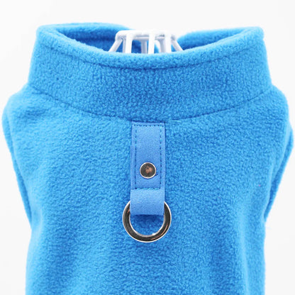 Solid Color Cat Clothes Winter Soft Kitten Sweater Sphinx Cat Fleece Vest Jacket for Small Medium Cats
