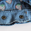 Spring Autumn Apparel Dog Jeans Jacket for Small Medium Dogs Cool Blue Pet Denim Hooded Coat Puppy Clothes Outfits