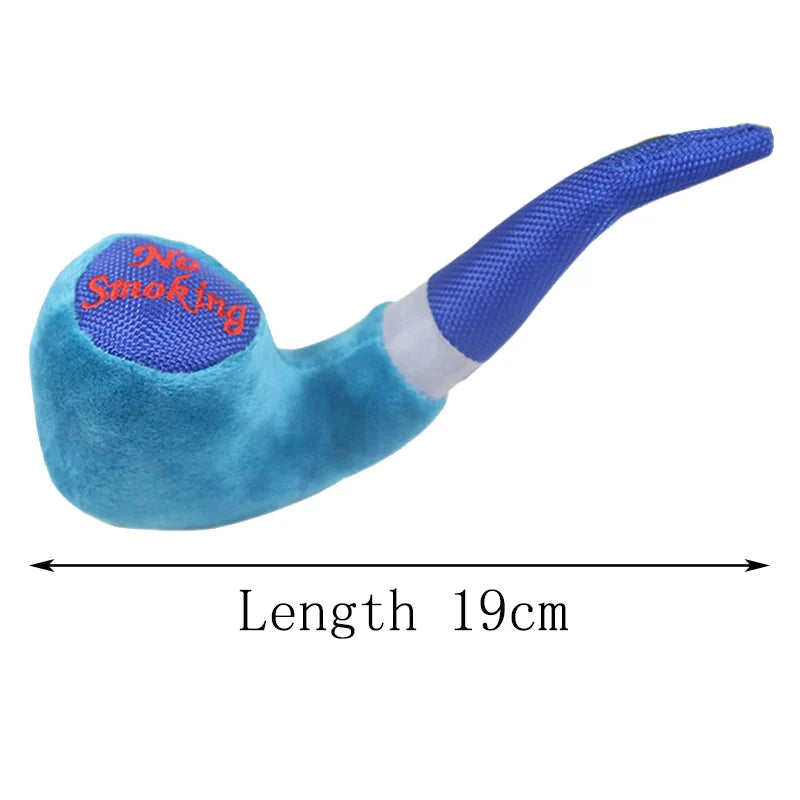 Plush Pipe Slippers Dog Chew Toy Squeaky Pet Toys for Small Dogs French Bulldog Yorkshire Puppy mascotas Supplies Cleaning Teeth