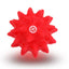 Pet Supplies Beautiful Star New Rubber Ball Dog Toys Pet Fun Squeak Ball Biting Toys for Playing Interactive Rubber Chew Toy