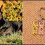 New Cute Greyhound Dog Animal Purse Handbag Handmade Pendant Keychain For Bag Car Women Men Key Ring Love Jewelry K137