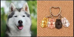 New Cute Greyhound Dog Animal Purse Handbag Handmade Pendant Keychain For Bag Car Women Men Key Ring Love Jewelry K137