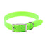 New Fashion Pet Dog Collar High Quality TPU + Nylon Waterproof Deodorant Resistant Dirt Easy Clean Collars 7 Colors Pet Supplies