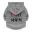 7 Color Fashion Pet Dog Hoodie Cozy Dog Clothes for Small Dogs Sphinx Pug Maltese Sweatshirt Puppy Coat Suit Dogs Pets Clothing