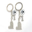 Siberian husky car key chains for men women pet dog pendant bag charm keychain key rings jewelry gifts