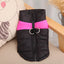 Winter Pet Dog Clothes Warm Big Dog Coat Puppy Clothing Waterproof Pet Vest Jacket For Small Medium Large Dogs Golden Retriever