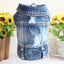 Dog Denim Jacket for Small Medium Dogs Yorkie Chihuahua Bulldog Beagle Pet Clothes Cool Dog Jean Coat Puppy Lapel Vest Apparel