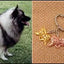 New Cute Greyhound Dog Animal Purse Handbag Handmade Pendant Keychain For Bag Car Women Men Key Ring Love Jewelry K137