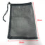 2Pcs Black Aquarium Filter Bag Mesh Bags For Fish Tank Aquarium Pond For Bio Ball Carbon Media Ammonia Fish Tank Isolation Bags