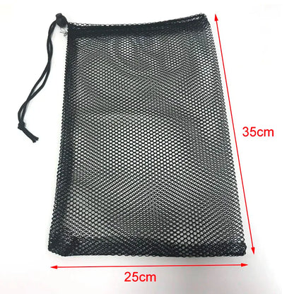 2Pcs Black Aquarium Filter Bag Mesh Bags For Fish Tank Aquarium Pond For Bio Ball Carbon Media Ammonia Fish Tank Isolation Bags