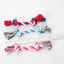 Tough Puppy Dog Toys Random Colors Cotton Double Knot Rope Chewers Toy for Small Dogs Playing Interactive Dental Pet Rope Toys