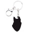 Bonsny Acrylic Cartoon Siberian Husky Dog Key Chains Keyrings Cute Animal Jewelry For Women Girl Ladies Handbag Charms Gift Bulk