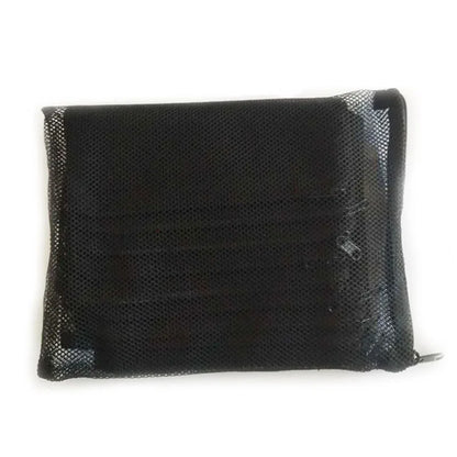2pcs Polyester Filter Mesh Net Bag Aquarium Pond Filter Net Bag For Bio Ball Carbon Media Aquarium Fish Tank Isolation BlackBags
