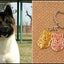 New Cute Greyhound Dog Animal Purse Handbag Handmade Pendant Keychain For Bag Car Women Men Key Ring Love Jewelry K137