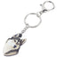 Bonsny Acrylic Cartoon Siberian Husky Dog Key Chains Keyrings Cute Animal Jewelry For Women Girl Ladies Handbag Charms Gift Bulk