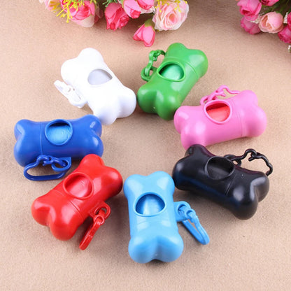 Useful Pet Poop Bag Set Multipurpose Carrier Garbage Clean Dispenser Box Dog Waste Poop Bag Dog Accessories Mascota Pet Supplies
