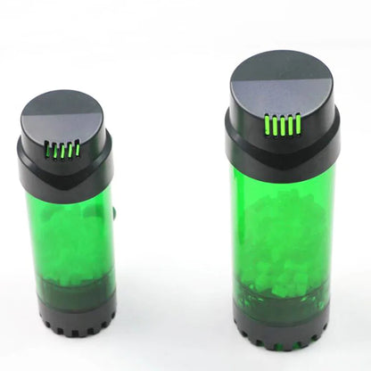 Aquarium Fish Tank Fluidized Moving Bed Filter Bubble Bio Media Filter Fish Tank Sponge With Sucker Air Stone And Sponge Filter
