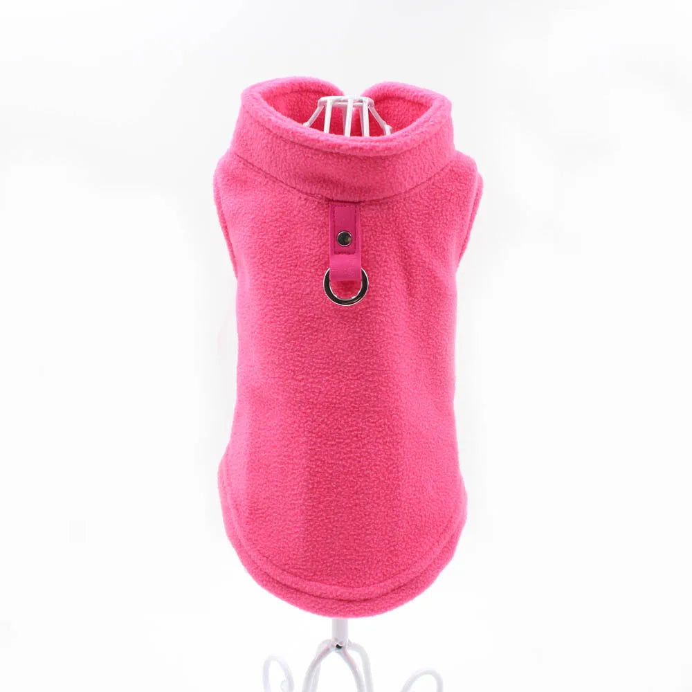 Solid Color Cat Clothes Winter Soft Kitten Sweater Sphinx Cat Fleece Vest Jacket for Small Medium Cats