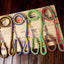 Heavy Duty Pet Dog Collar Leash Set Adjustable Obedience P Chain Collar Nylon Dog Leash Strap Lead Rope for Medium Large Dogs