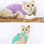 Classic Stripe Pet Cat Clothes for Cats Summer Dog Cat Vest Shirt katten kleding Kedi Suit Goods For Pets Cats Costume Clothing