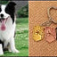 New Cute Greyhound Dog Animal Purse Handbag Handmade Pendant Keychain For Bag Car Women Men Key Ring Love Jewelry K137