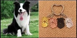 New Cute Greyhound Dog Animal Purse Handbag Handmade Pendant Keychain For Bag Car Women Men Key Ring Love Jewelry K137