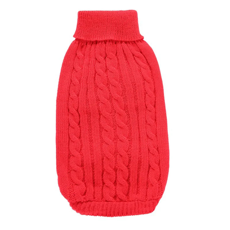 8 Colors Puppy Dog Sweater for Small Dogs Winter Warm Pet Dog Clothes for Yorkshire Chihuahua Pullover Pets Clothing ropa perro