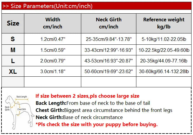 Heavy Duty Pet Dog Collar Leash Set Adjustable Obedience P Chain Collar Nylon Dog Leash Strap Lead Rope for Medium Large Dogs