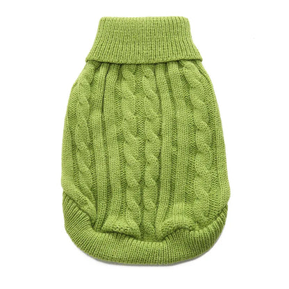 8 Colors Puppy Dog Sweater for Small Dogs Winter Warm Pet Dog Clothes for Yorkshire Chihuahua Pullover Pets Clothing ropa perro