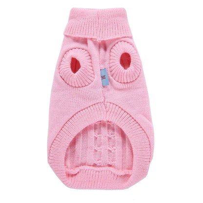 8 Colors Puppy Dog Sweater for Small Dogs Winter Warm Pet Dog Clothes for Yorkshire Chihuahua Pullover Pets Clothing ropa perro